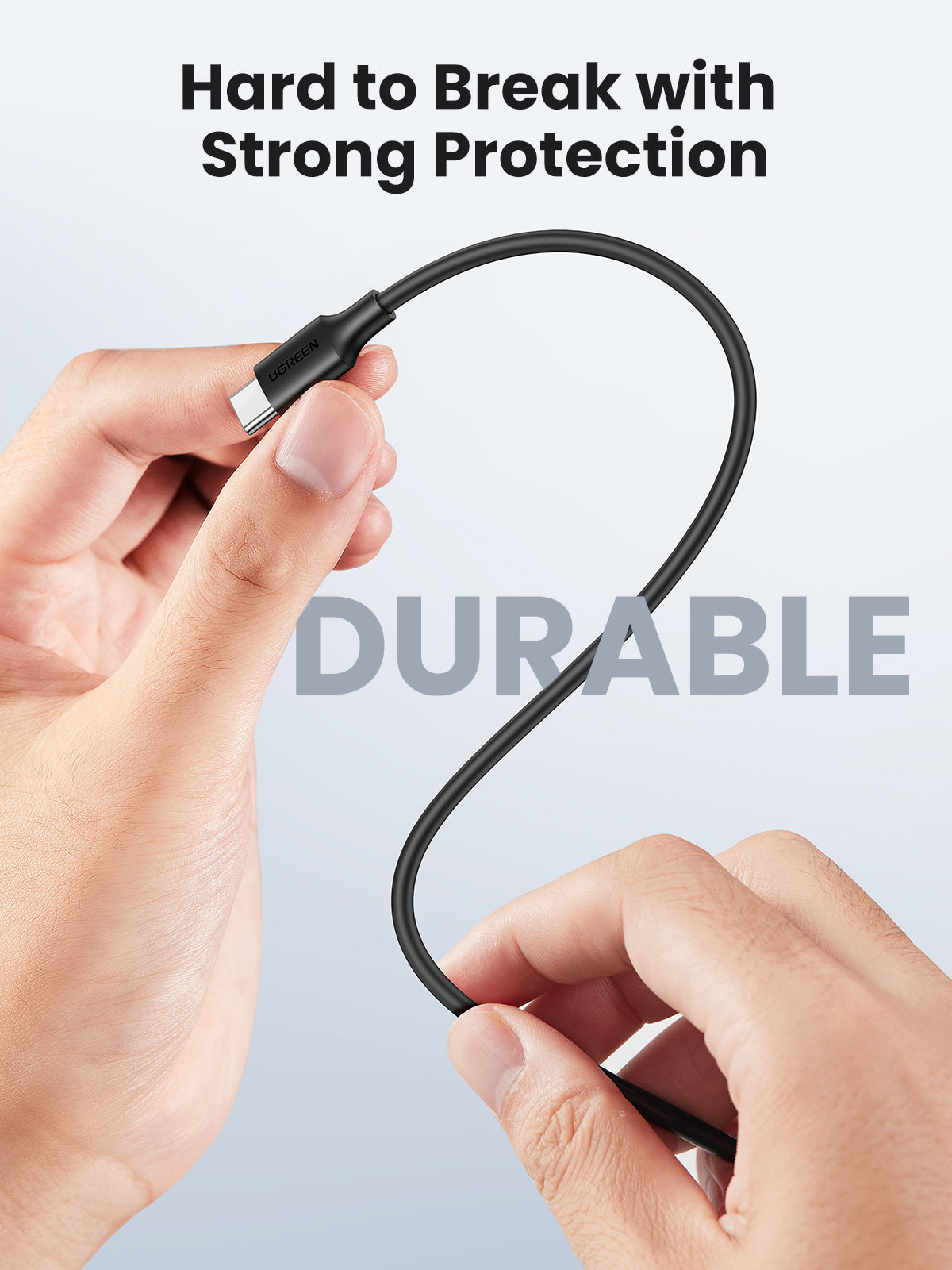 UGreen USB-C TO USB-C Cable 1m-black