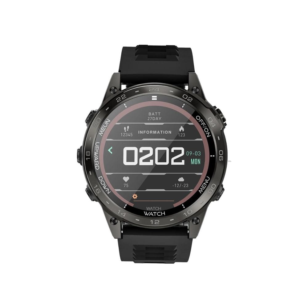 TELUX Sportx Smartwatch - Black