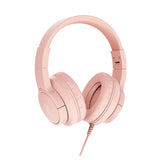 Wiwu KTD-01 Wired Headphone for Kids, Color - Pink