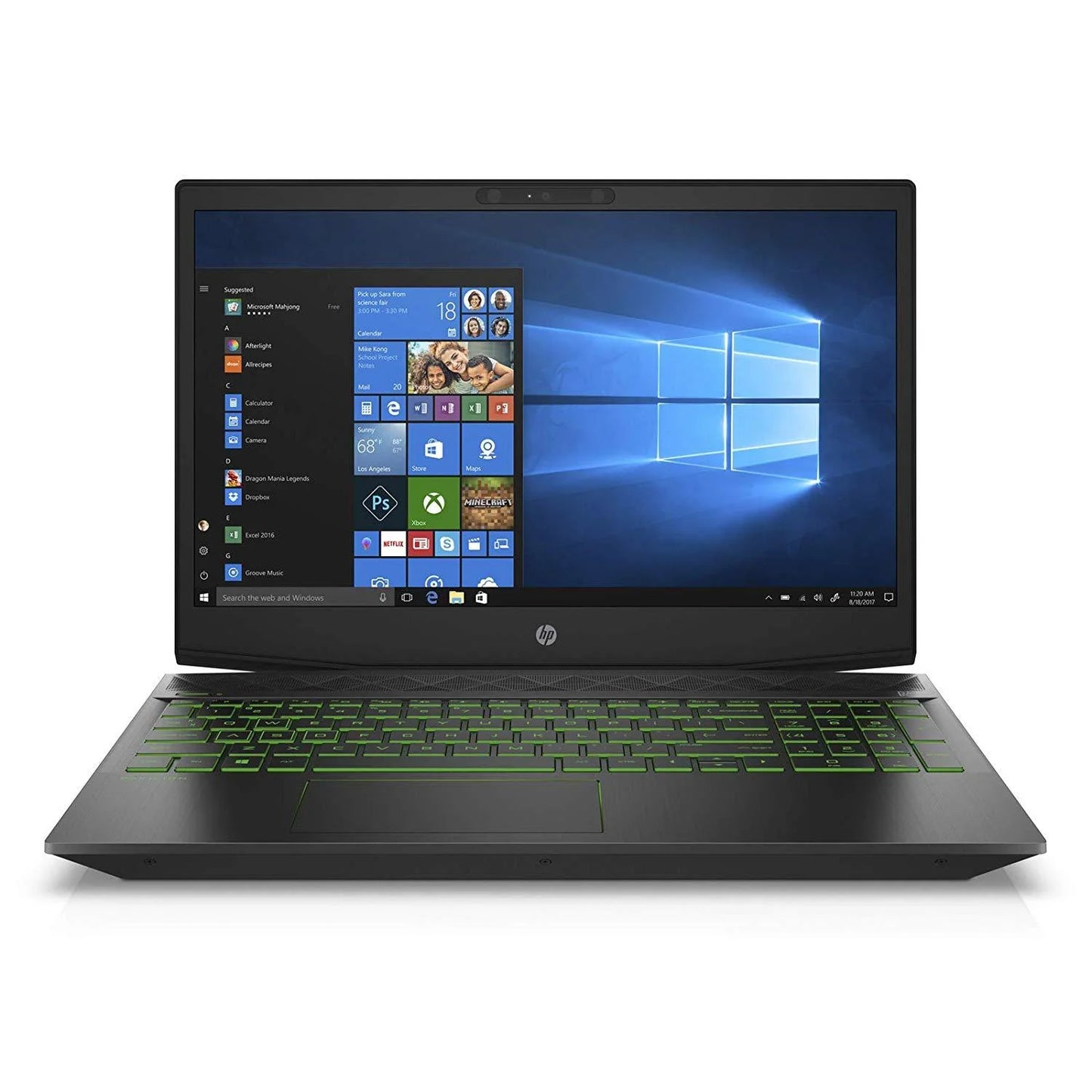 HP Pavilion Gaming Laptop, Core i5-11th Gen, 15 inch screen, 4GB Nvidia GeForce GTX 1650 Graphics