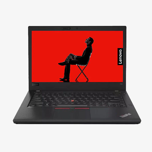 Lenovo ThinkPad T480, Core i5-8th Gen, 14 inch screen, Windows 11 Pro, Color - Black