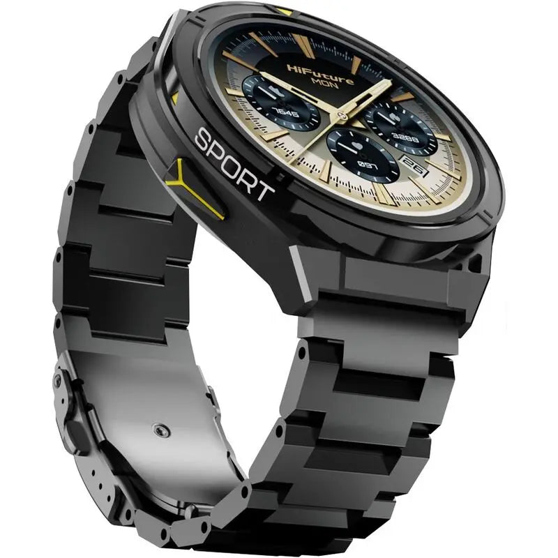 HiFuture FitAtctive Smartwatch -Black-Yellow