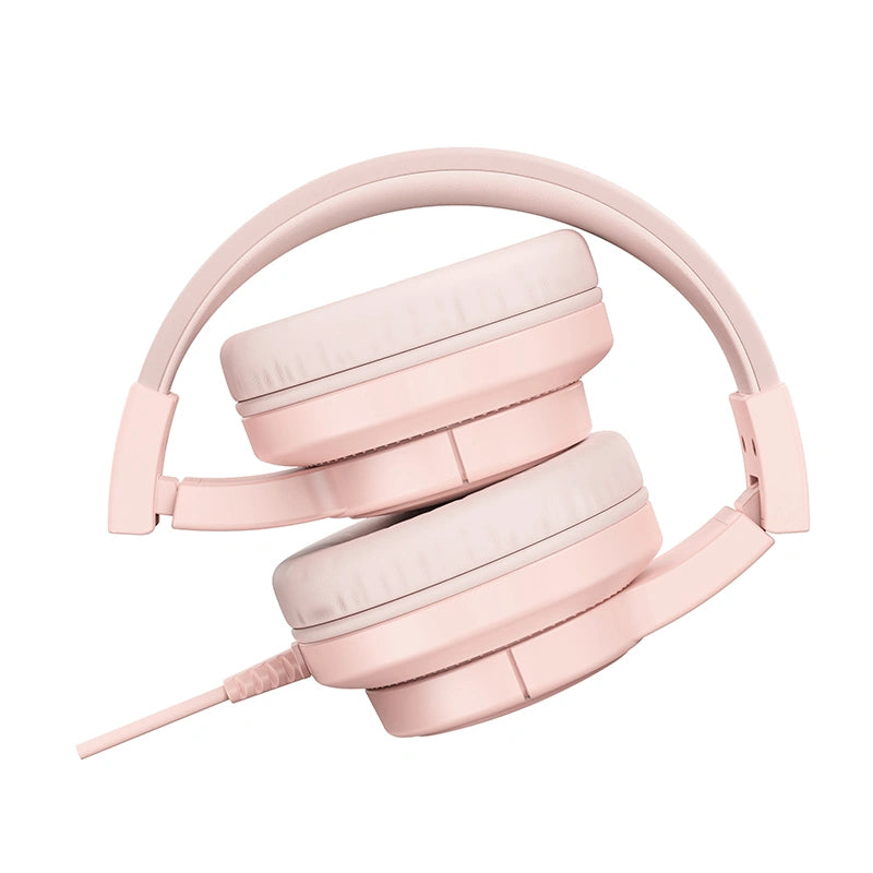 Wiwu KTD-01 Wired Headphone for Kids, Color - Pink