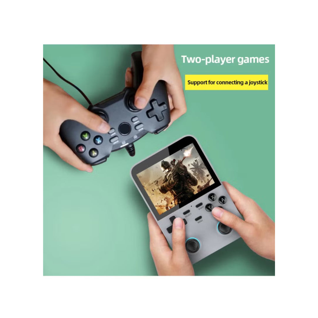 D-007 Plus Handheld Game Console with Linux System, Dual 3D Joystick System, Retro Games Console