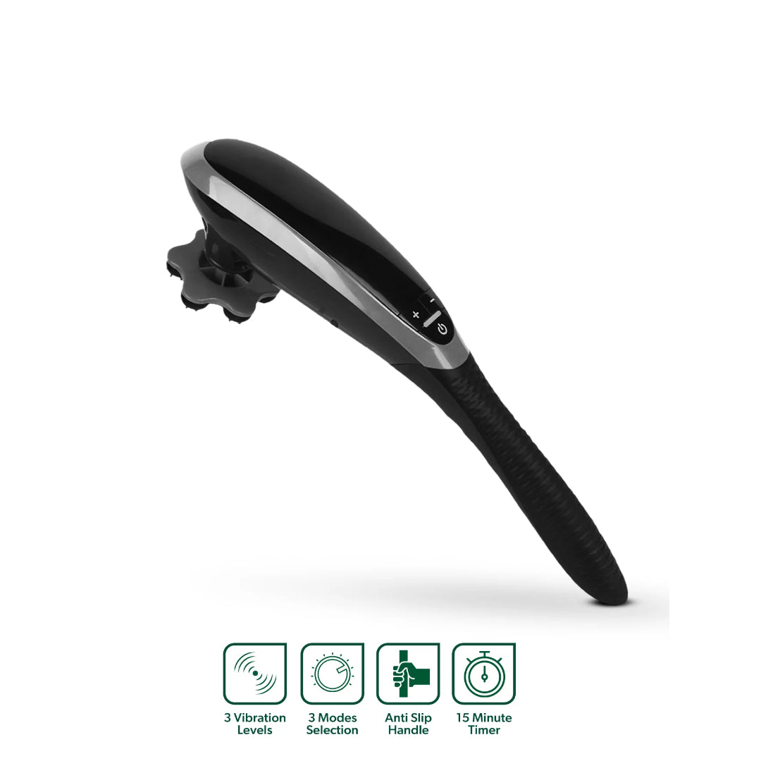 Geepas Cordless Handheld Massager- GM86097UK with 3 Vibration levels