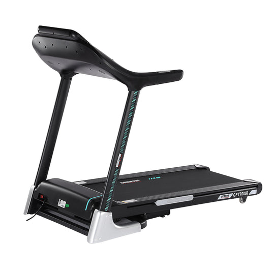 Geepas 10.1 Inch Touch Screen Foldable Hydraulic Treadmill - GFT90002 with DC Motor 3.0 HP Max.
