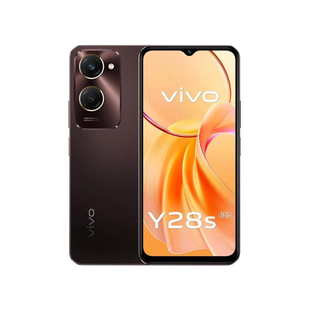 Vivo Y28s 5G V2346 Dual Sim 6GB RAM, 128GB Storage, Color - Mocha Brown