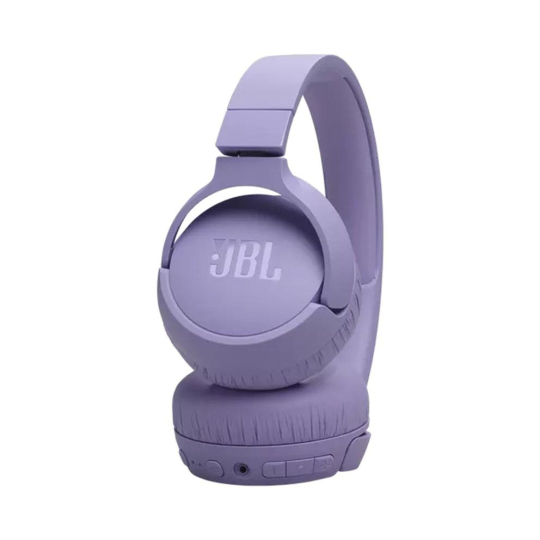 JBL T670 Over-Ear Noise Cancelling Bluetooth Stereo Wireless Headphone, Color - Purple