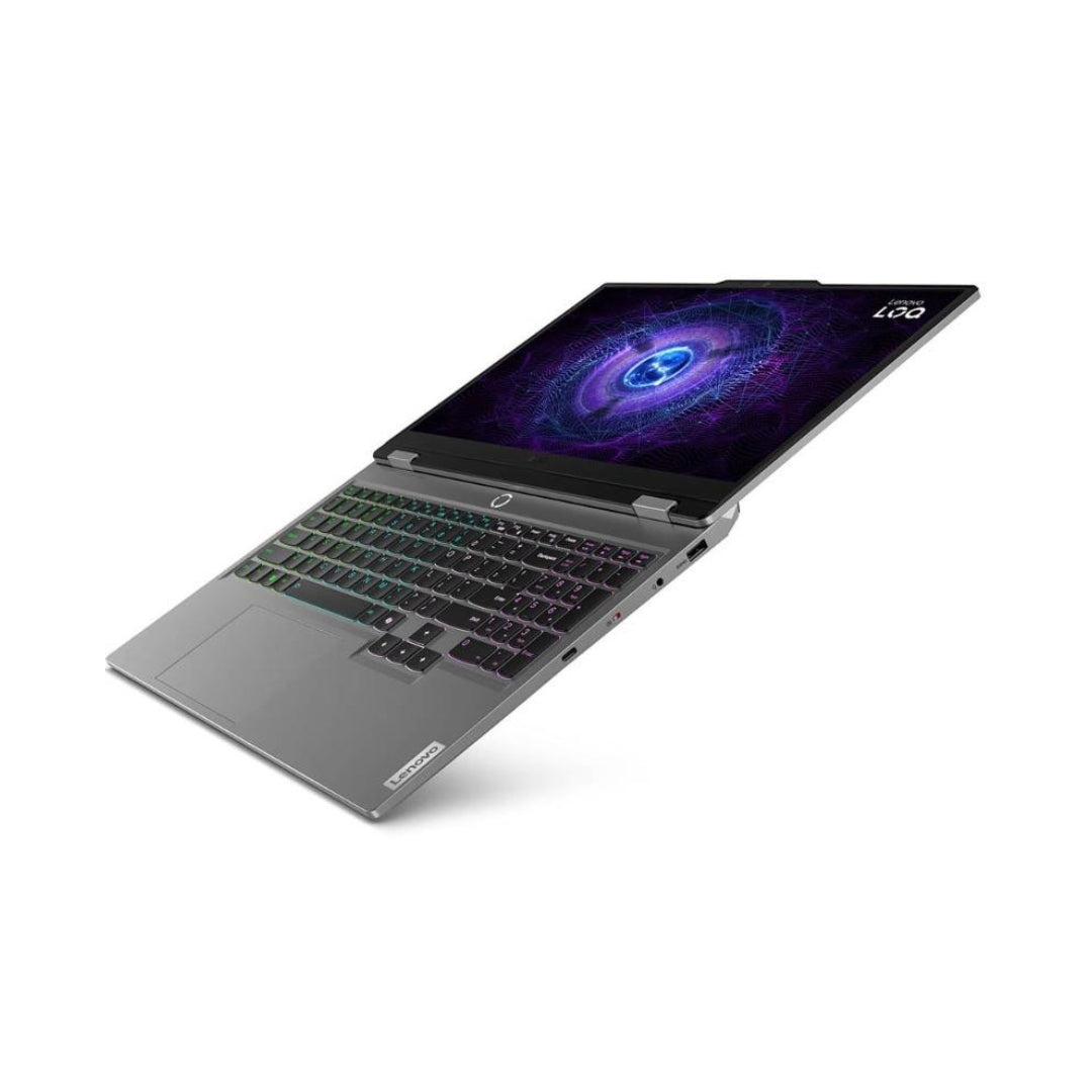 Lenovo LOQ 15IRX9 Gaming Laptop, 15.6 Full HD Display IPS 144Hz Display, Intel Core i7-13650HX, GeForce RTX 4050 6GB Graphics, English (UK) Keyboard, Luna Grey