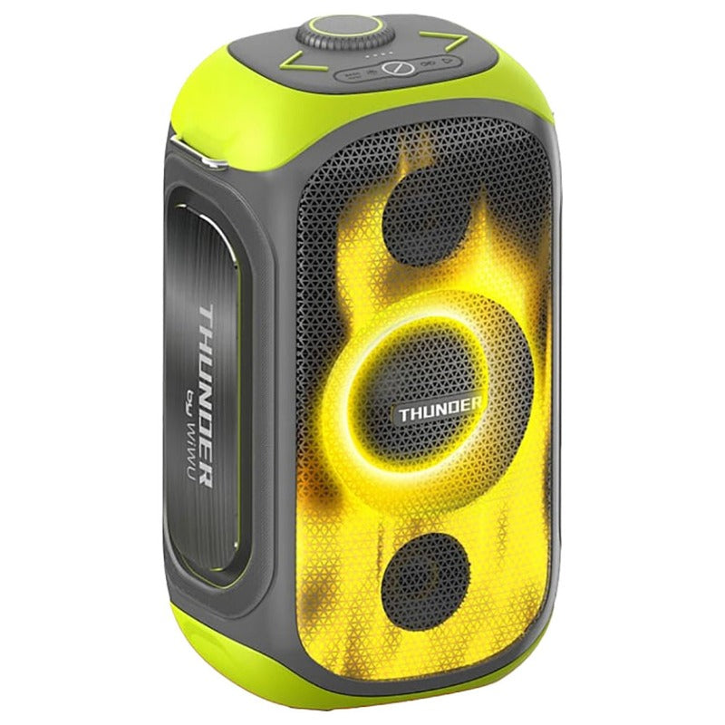 Wiwu P20 Thunder Wireless Speaker - Yellow Green/Black