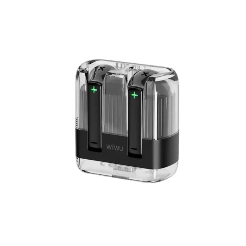 WiWU Crystal TWS Airbuds - Black