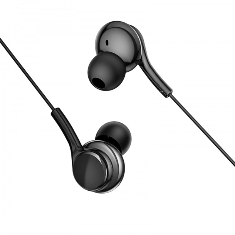 Wiwu Earbuds 310 Jack Wired 3.5 Connector - Black