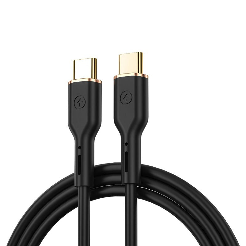 Wiwu Wi-C018 100W Vigor Type-C To Type-C Fast Charging Cable 1.2m - Black