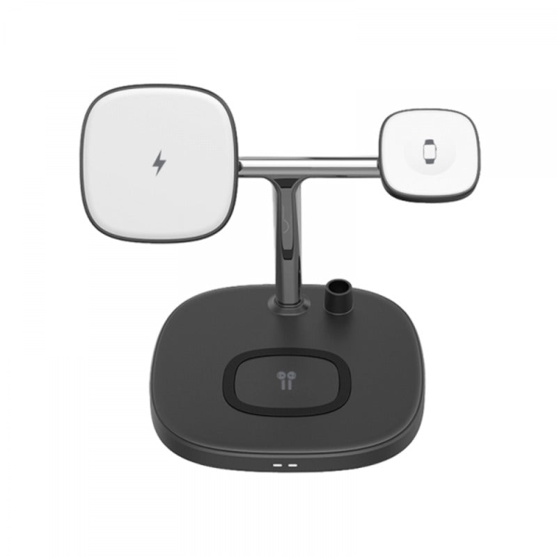 Wiwu M8 Power Air 15W 4 in 1 Wireless Charger - Black