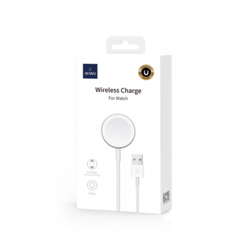 WiWU Apple Watch Wireless Charger - White