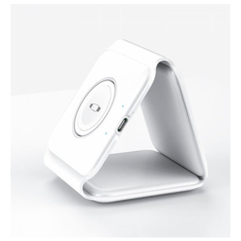 Wiwu M6 Power Air 15W 3 in 1 Wireless Charger - White