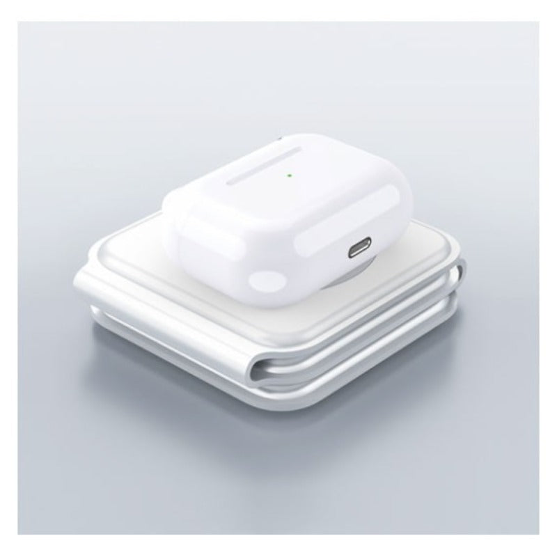 Wiwu M6 Power Air 15W 3 in 1 Wireless Charger - White