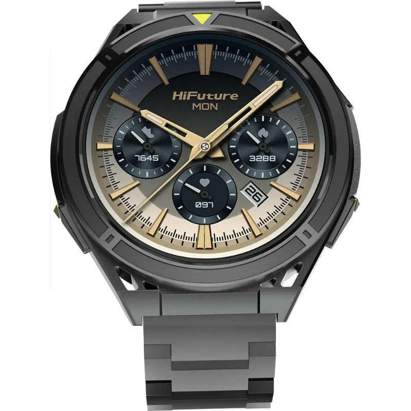 HiFuture FitAtctive Smartwatch -Black-Yellow