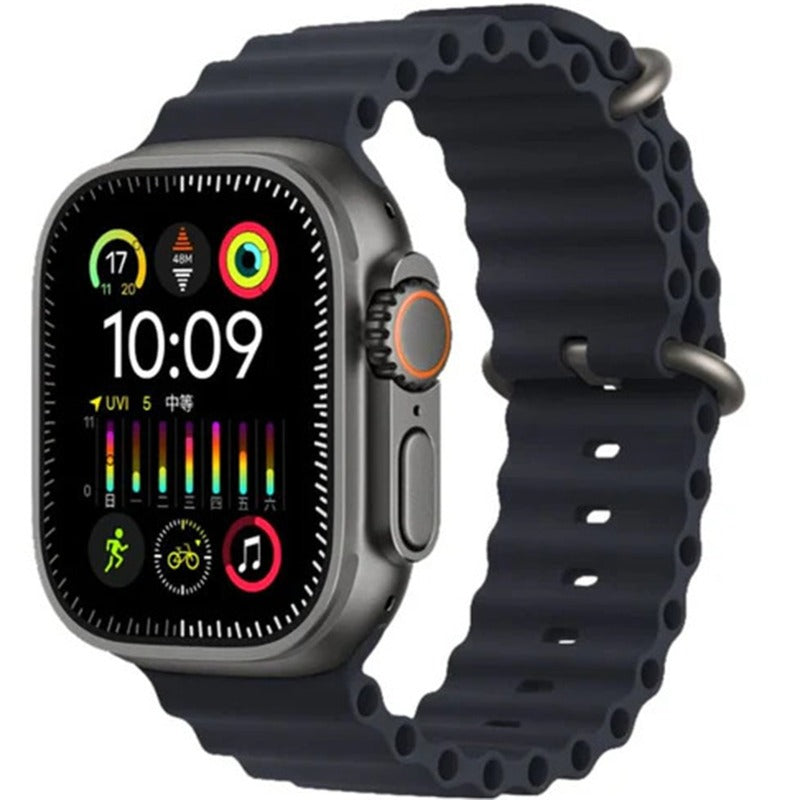 TELUX EVO 9 Smart Calling Watch with 1.72” FHD Display - Black