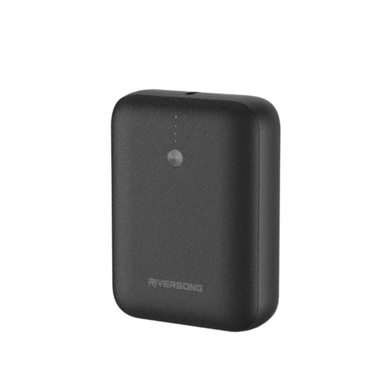 Riversong Vision 10 Mini 20W Fast Charging 10000MAH Mini Power Bank - Black