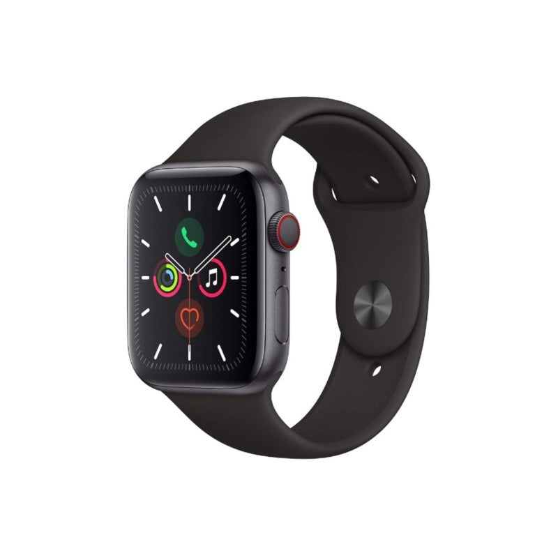 Apple Watch Series 5, GPS+LTE 44MM, Black - Renewed