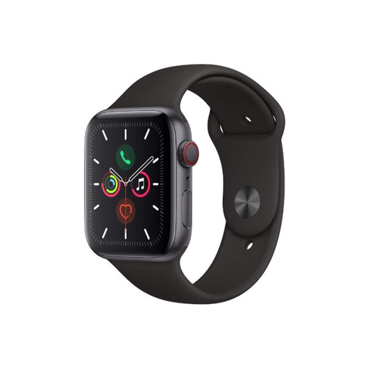 Apple Watch Series 5, GPS+LTE 44MM, Black - Renewed