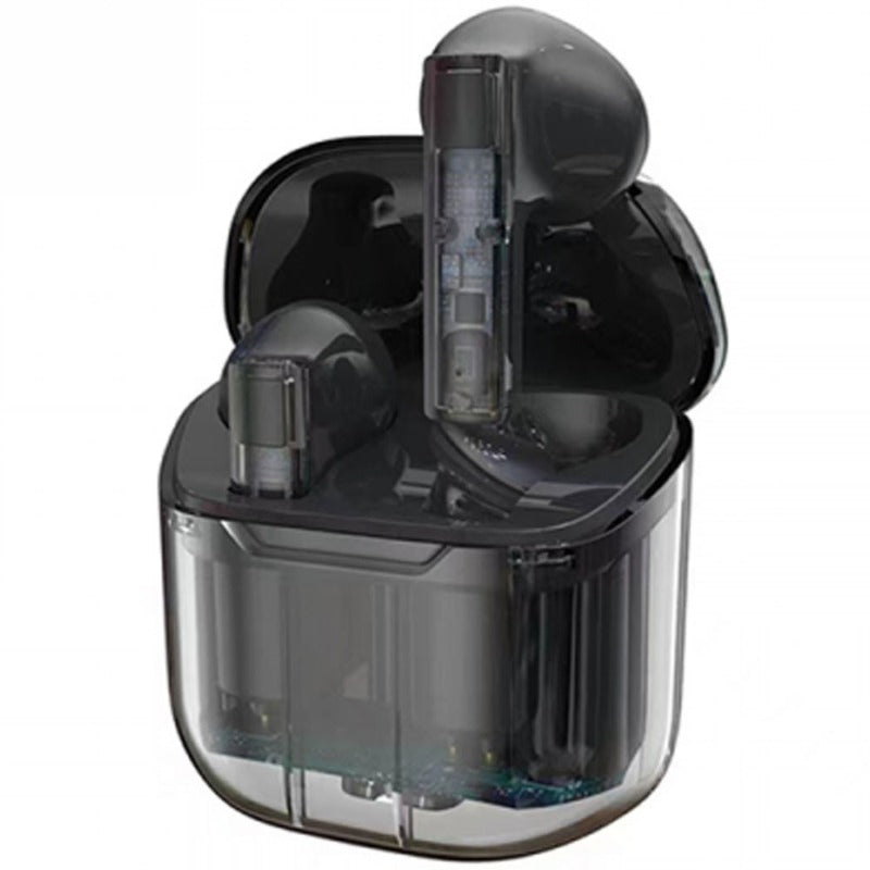 Wiwu Ghost Appearance Tws Airbuds, Color - Black