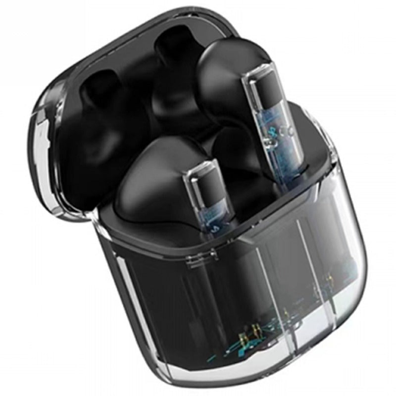 Wiwu Ghost Appearance Tws Airbuds, Color - Black