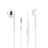 Wiwu Wired Earbuds, Color - White