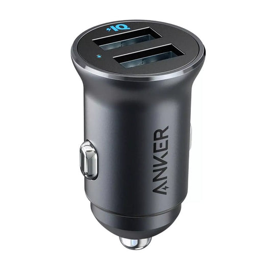 Anker PowerDrive 2 Alloy 24W Car Charger - Black