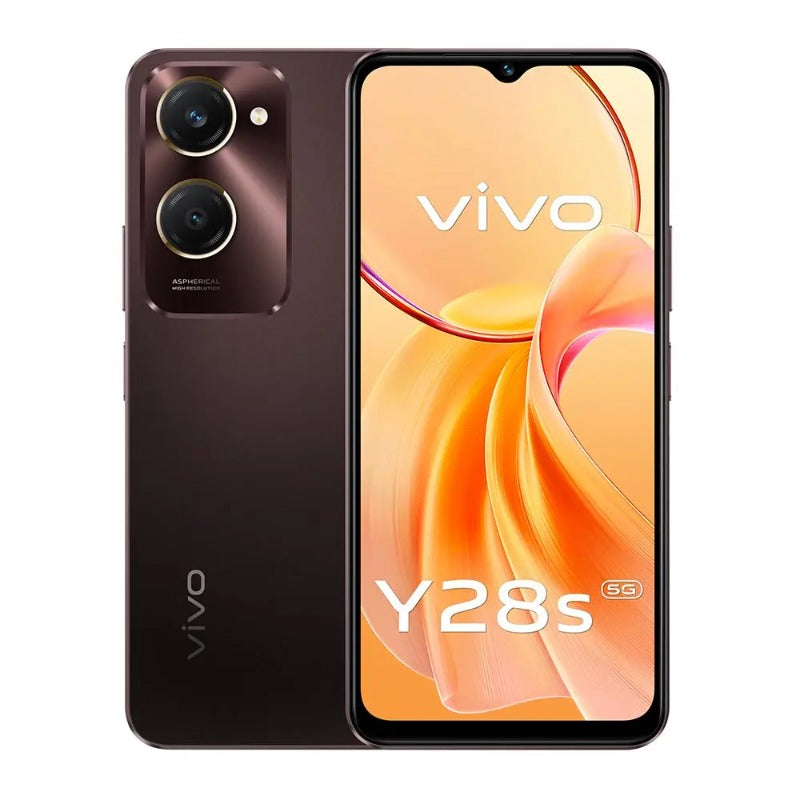 Vivo Y28s 5G V2346 Dual Sim 6GB RAM, 128GB Storage, Color - Mocha Brown