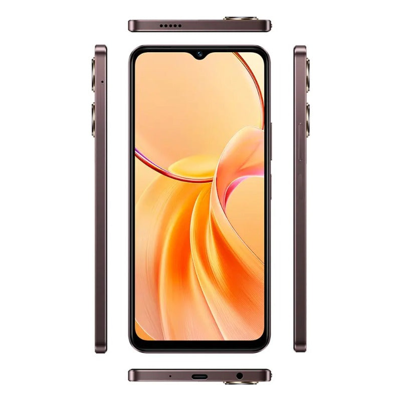 Vivo Y28s 5G V2346 Dual Sim 6GB RAM, 128GB Storage, Color - Mocha Brown