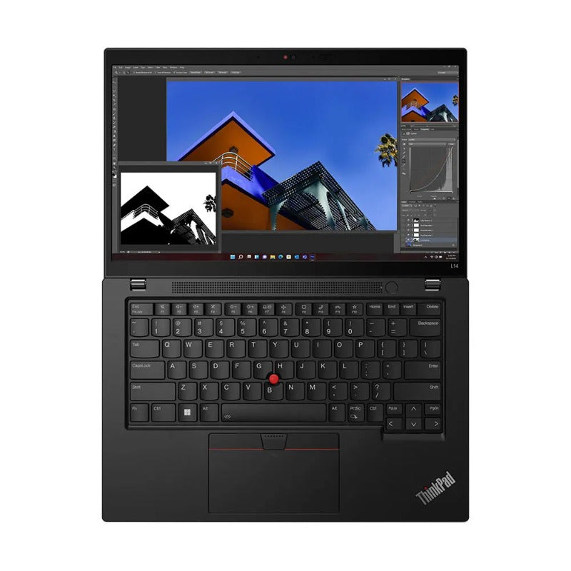 Lenovo ThinkPad L14, Core i7-10th Gen, 14 inch screen, Color - Black