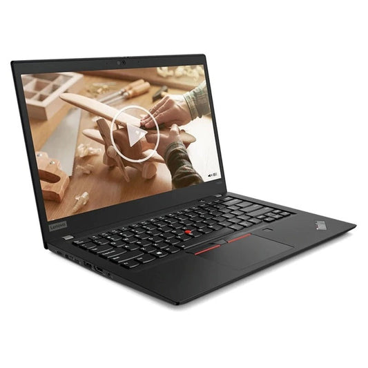 Lenovo ThinkPad T490, Core i7-8th Gen, 14 inch screen, Intel HD Graphics, Windows 11 Pro, Color - Black