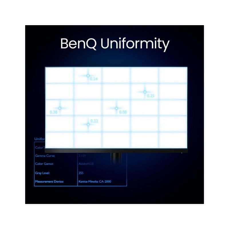 BenQ PD2706U - 27" 4K, Type-C with PD, Daisy Chain, HDMI and DP,CAD/CAM, Animation and Darkroom Modes, Height Adjustment
