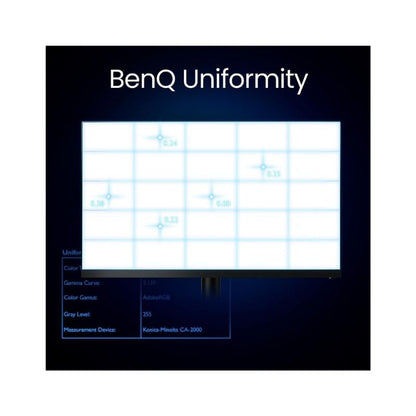 BenQ PD2706U - 27" 4K, Type-C with PD, Daisy Chain, HDMI and DP,CAD/CAM, Animation and Darkroom Modes, Height Adjustment