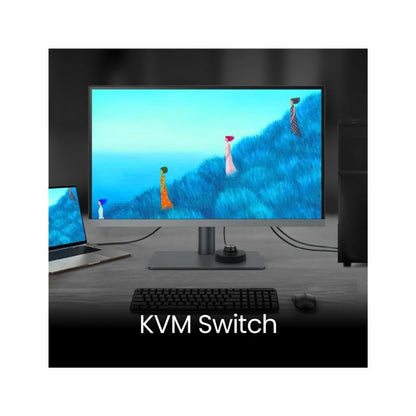 BenQ PD2706U - 27" 4K, Type-C with PD, Daisy Chain, HDMI and DP,CAD/CAM, Animation and Darkroom Modes, Height Adjustment