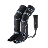 Geepas GM86096UK 3-in-1 Foot, Calf & Thigh Massager, 6 Massage Modes, 3 Intensity Levels, Air Compression, Adjustable Wraps, 20-Min Timer