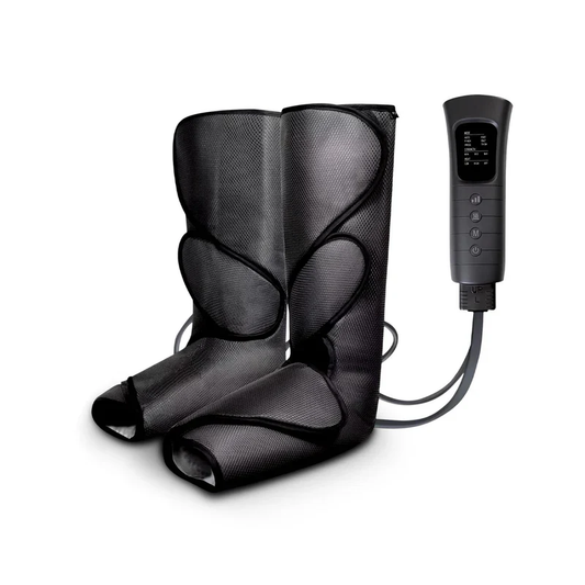 Geepas Foot and Calf Massager- GM86095UK with 6 Modes, Heating & Vibration, Airbags, 3 strength levels, Color - Black