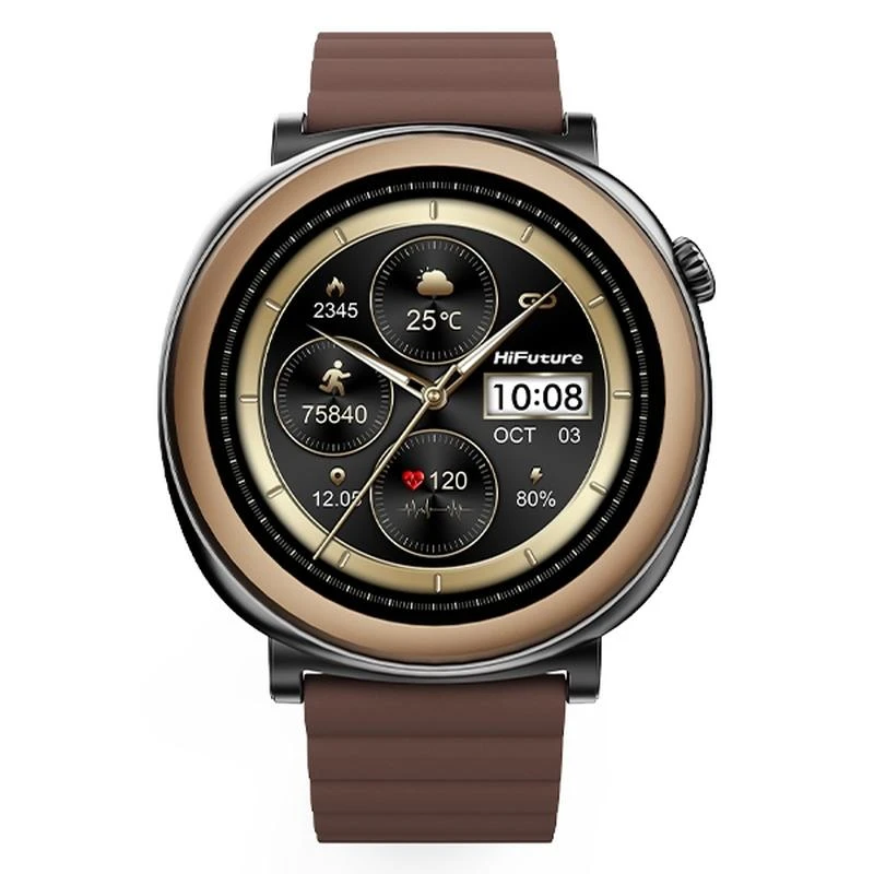 HiFuture Smartwatch Aurora AMOLED, Color - Brown