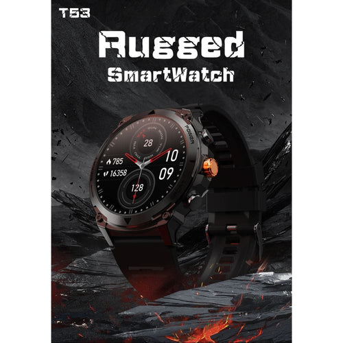 TELUX Activix Smartwatch with 1.43" AMOLED Display - Black
