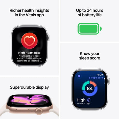 Apple watch series 11, 42MM, Silver - Brand New