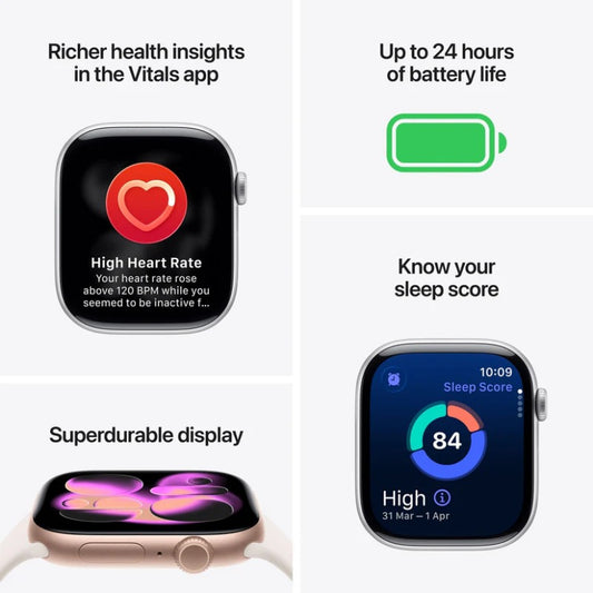 Apple watch series 11, 42MM, Silver - Brand New