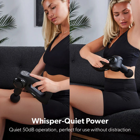 Geepas Powerful Massage Gun- GM86092UK with 5 Speed Function, Color - Black