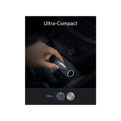 Anker PowerDrive 2 Alloy 24W Car Charger - Black