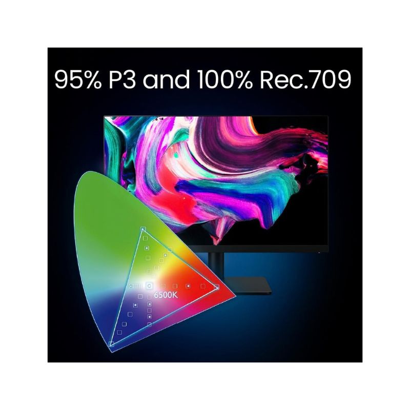 BenQ PD2706U - 27" 4K, Type-C with PD, Daisy Chain, HDMI and DP,CAD/CAM, Animation and Darkroom Modes, Height Adjustment