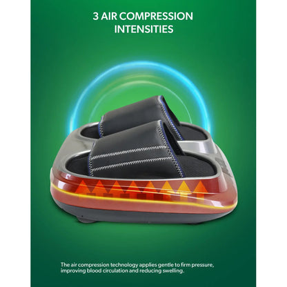 Geepas 4-in-1 Foot Massager- GM86098UK / 3 Speed Function, 3 Modes selection, 3 Kneading Speeds, 15 Minute timer