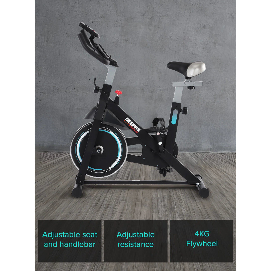 Geepas Spin Bike - GFT90004 with Low noise