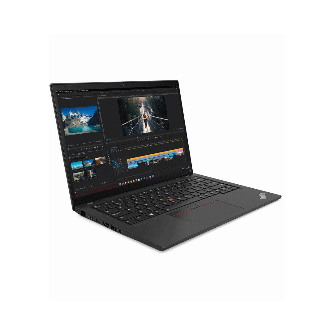 Lenovo ThinkPad T14 Gen 2, Core i5-11th Gen, 14 inch screen, Color - Black