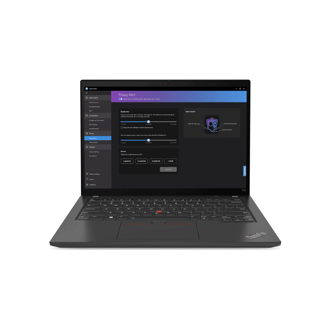 Lenovo ThinkPad T14 Gen 2, Core i5-11th Gen, 14 inch screen, Color - Black